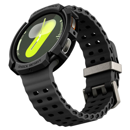 Futrola Spigen Rugged Armor za Samsung Galaxy Watch8 44mm, Crna Mat ACS10006