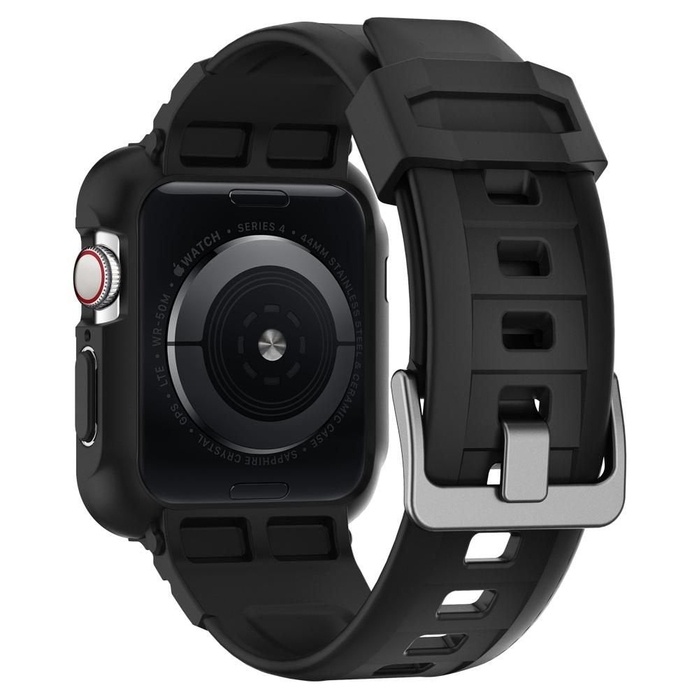 Futrola Spigen Rugged Armor Pro za Apple Watch 44mm Series, Crna 062CS25324