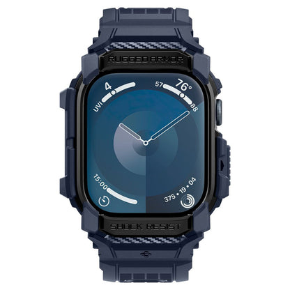 Futrola Spigen Rugged Armor Pro za Apple Watch Series 10 / 11 46mm, Tamnoplava