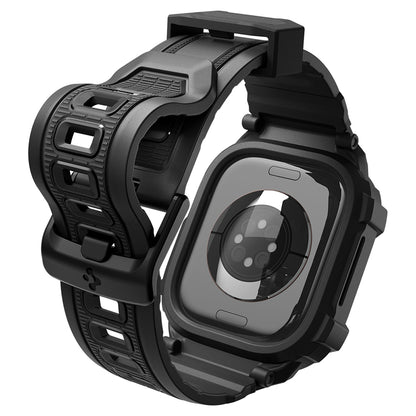 Futrola Spigen Rugged Armor Pro za Apple Watch Series 12 46mm, Crna Mat ACS11894