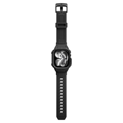 Futrola Spigen Rugged Armor Pro za Apple Watch Series 12 46mm, Crna Mat ACS11894