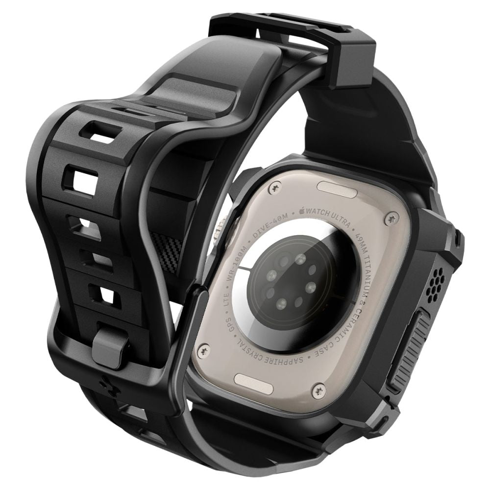 Futrola Spigen Rugged Armor Pro za Apple Watch Ultra Series, Crna
