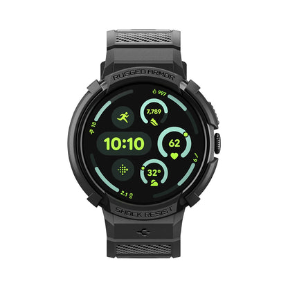 Futrola Spigen Rugged Armor Pro za Google Pixel Watch 41mm Series, Crna ACS09484