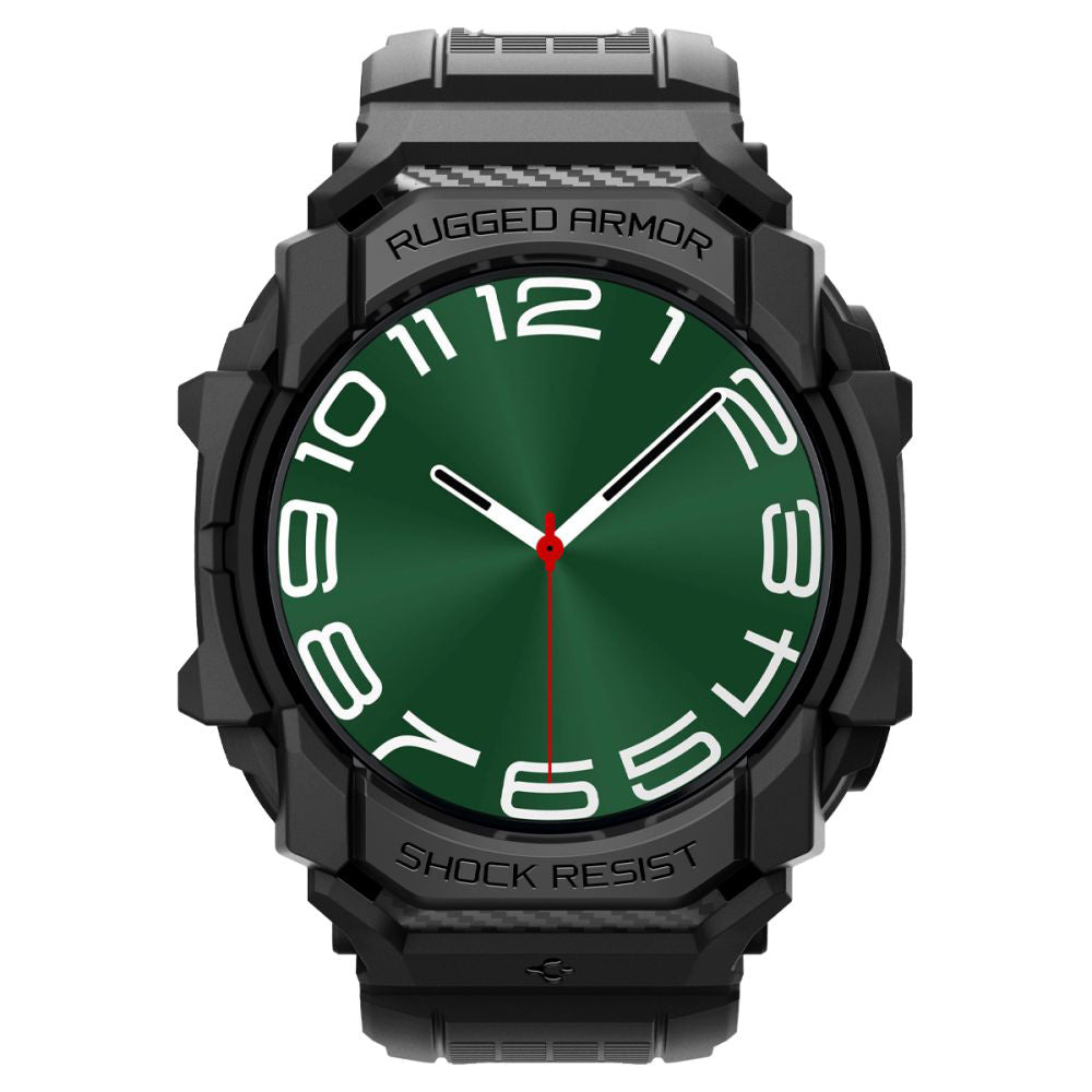 Futrola Spigen Rugged Armor Pro za Samsung Galaxy Watch Ultra, Crna ACS08427