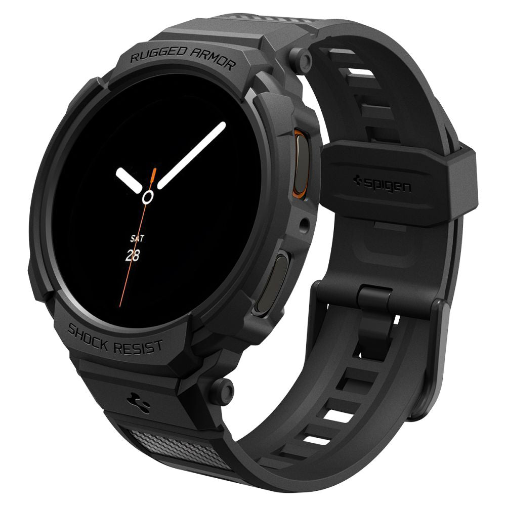 Futrola Spigen Rugged Armor Pro za Samsung Galaxy Watch8 40mm, Crna Mat ACS10005