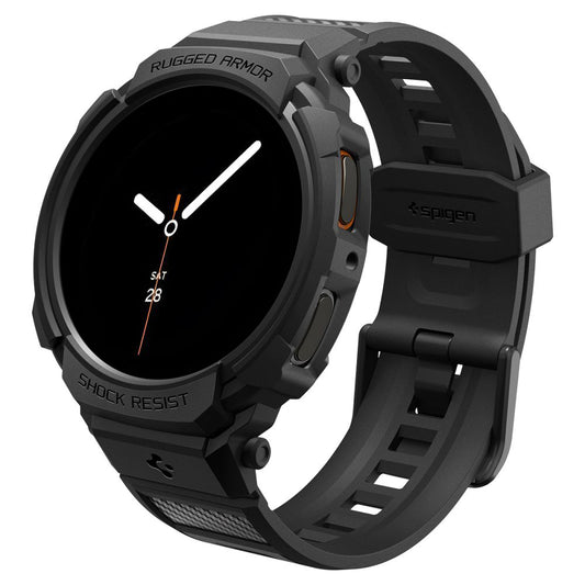 Futrola Spigen Rugged Armor Pro za Samsung Galaxy Watch8 40mm, Crna Mat ACS10005