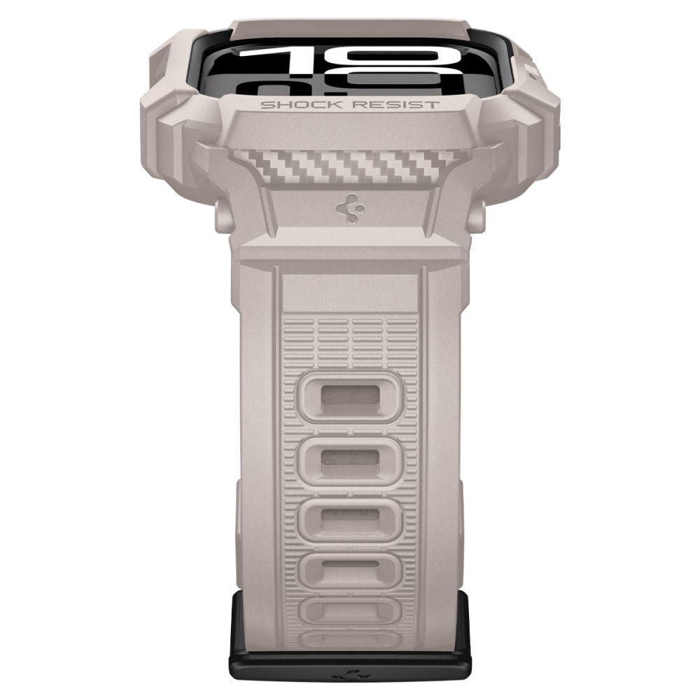 Futrola Spigen Rugged Armor Pro V2 za Apple Watch Series 10 / 11 46mm, Bež ACS10506
