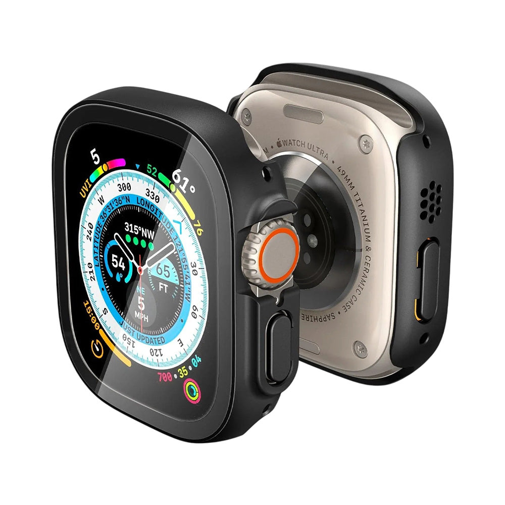 Futrola Spigen Thin Fit 360 za Apple Watch Ultra Series, Crna ACS05558