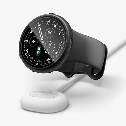 Spigen Thin Fit 360 maska za Google Pixel Watch 41 mm Series, crna ACS11750