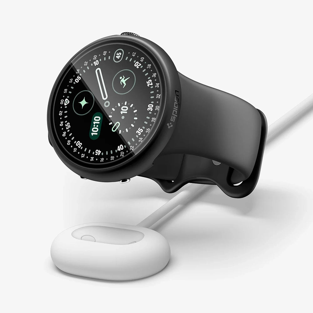 Futrola Spigen Thin Fit 360 za Google Pixel Watch 45mm Series, Crna ACS11746