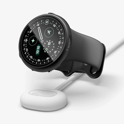 Futrola Spigen Thin Fit 360 za Google Pixel Watch 45mm Series, Crna ACS11746