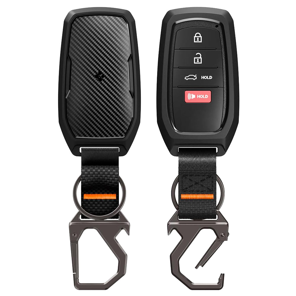 Futrola za ključeve automobila Spigen TK100 za Toyota Smart, crna ACS11366