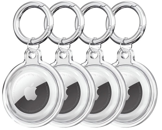Futrola Tech-Protect Icon za Apple AirTag, Set 4 komada, Providna
