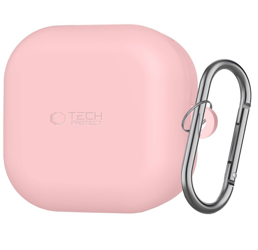 Futrola Tech-Protect Silicone Hook za Samsung Galaxy Buds4 / Buds4 Pro, Roze