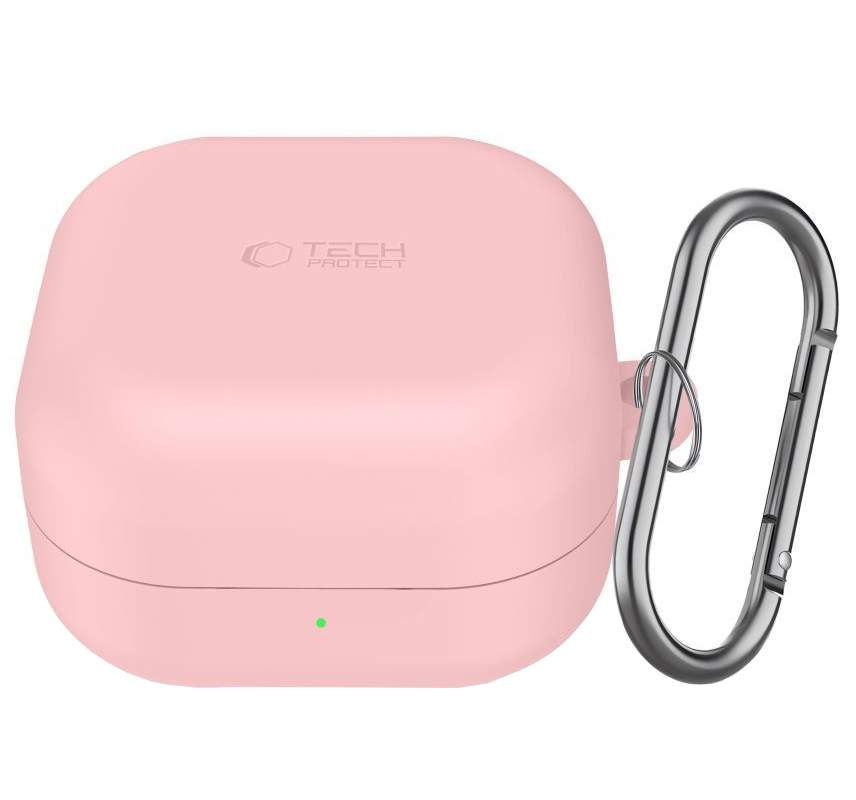 Futrola Tech-Protect Silicone Hook za Samsung Galaxy Buds4 / Buds4 Pro, Roze