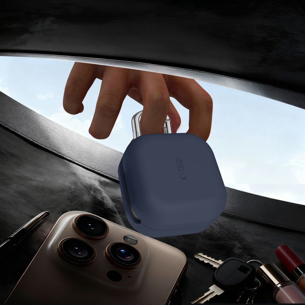 Futrola Tech-Protect Silicone Hook za Samsung Galaxy Buds4 / Buds4 Pro, Roze