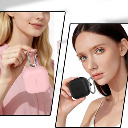 Futrola Tech-Protect Silicone Hook za Samsung Galaxy Buds4 / Buds4 Pro, Roze