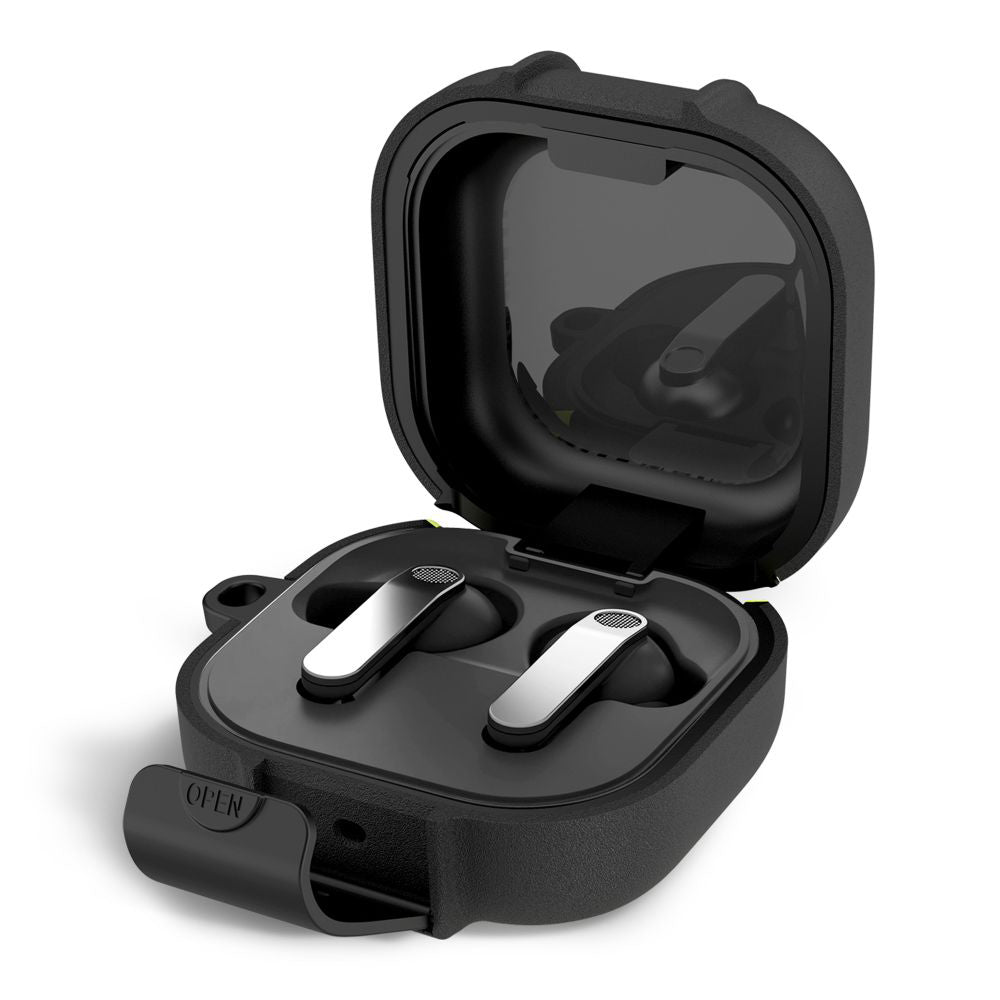 Futrola Tech-Protect Slim Hook za Samsung Galaxy Buds4 / Buds4 Pro, Crna