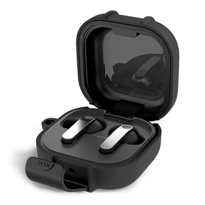 Futrola Tech-Protect Slim Hook za Samsung Galaxy Buds4 / Buds4 Pro, Crna