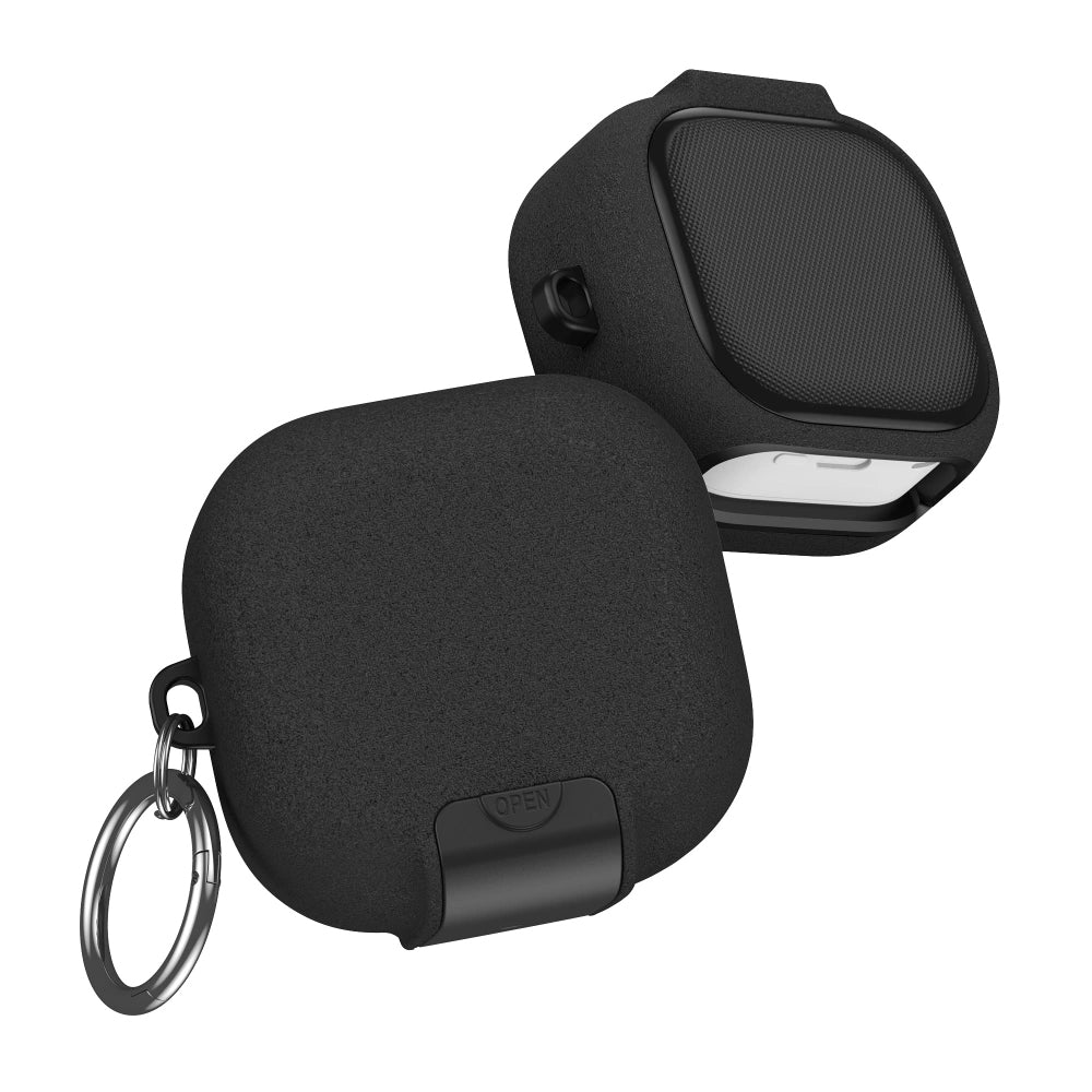 Futrola Tech-Protect Slim Hook za Samsung Galaxy Buds4 / Buds4 Pro, Crna