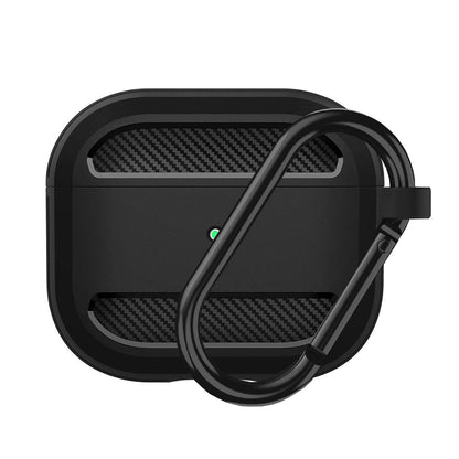 Futrola Techsuit Carbon za Apple AirPods 3, Crna