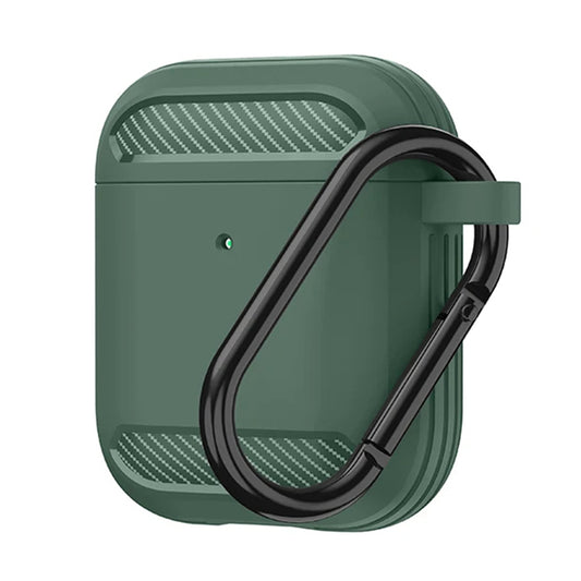 Futrola Techsuit Carbon za Apple AirPods Gen 2 / Gen 1, Zelena