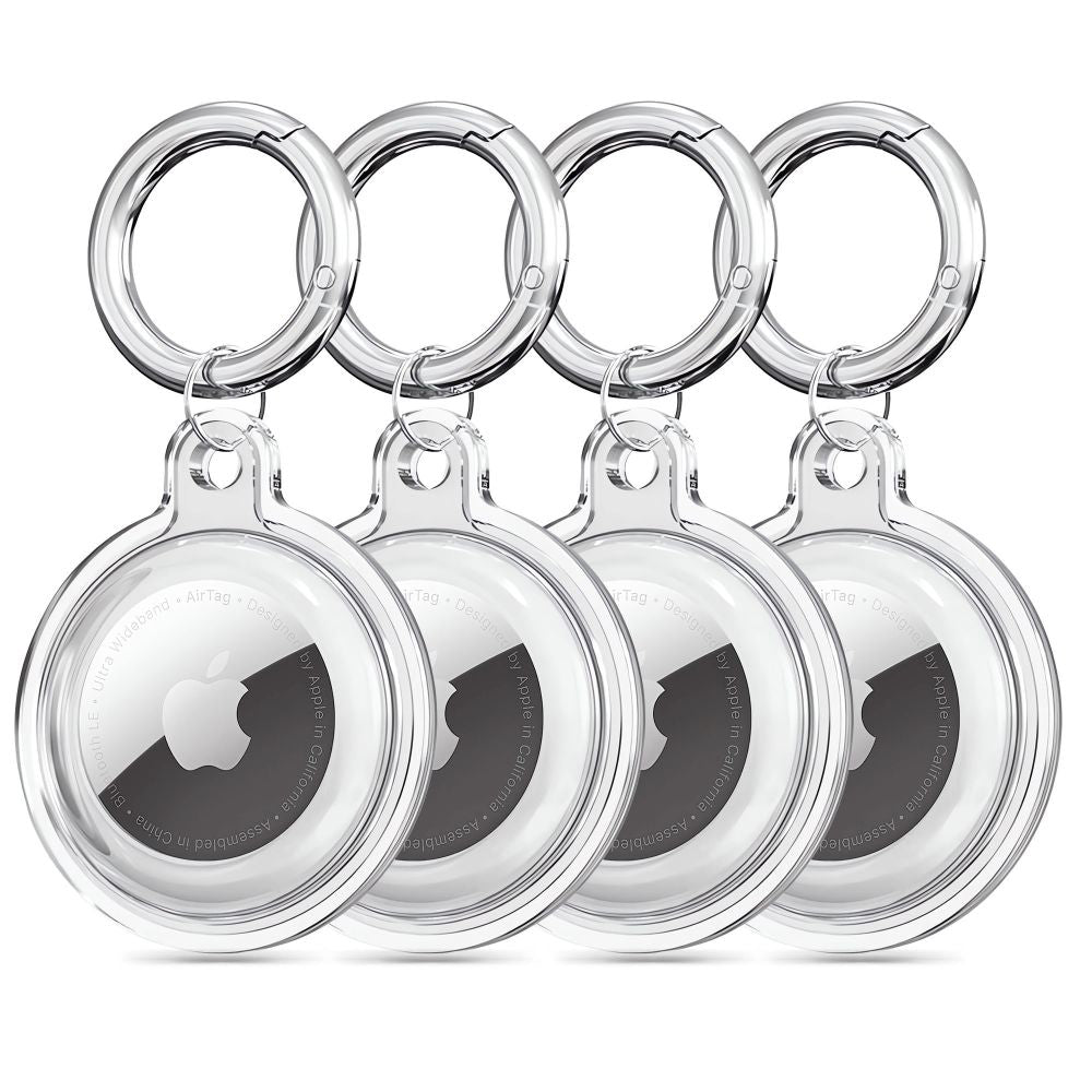 Futrola Techsuit CT15 za Apple AirTag, Providna