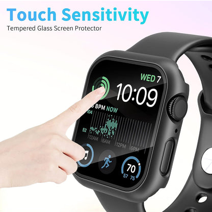 Techsuit Defense360 Pro futrola za Apple Watch 44mm Series, Crna