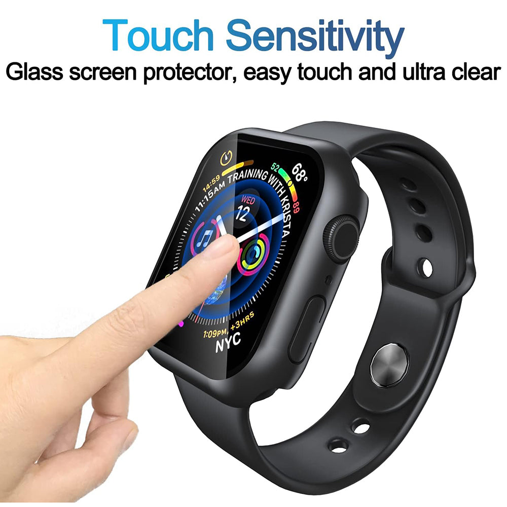 Futrola Techsuit Defense360 Pro za Apple Watch 7 41mm Series, Crna