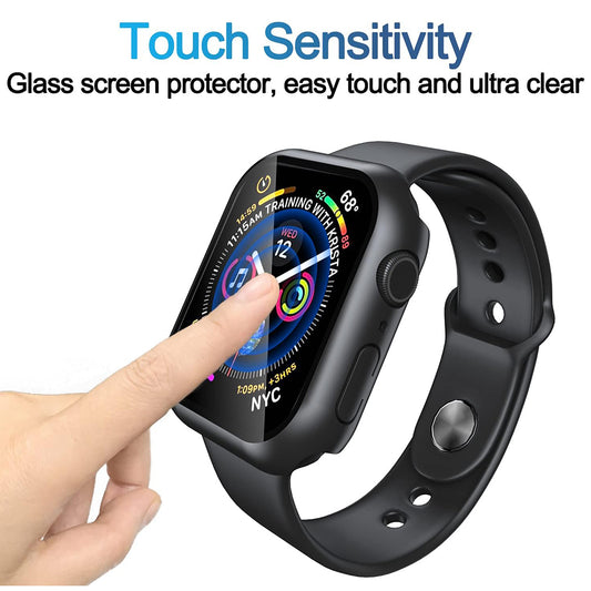 Futrola Techsuit Defense360 Pro za Apple Watch 7 41mm Series, Crna