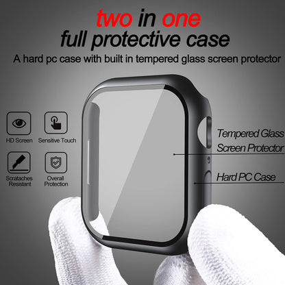 Futrola Techsuit Defense360 Pro za Apple Watch 7 41mm Series, Crna