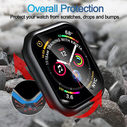 Futrola Techsuit Defense360 Pro za Apple Watch 7 41mm Series, Crna