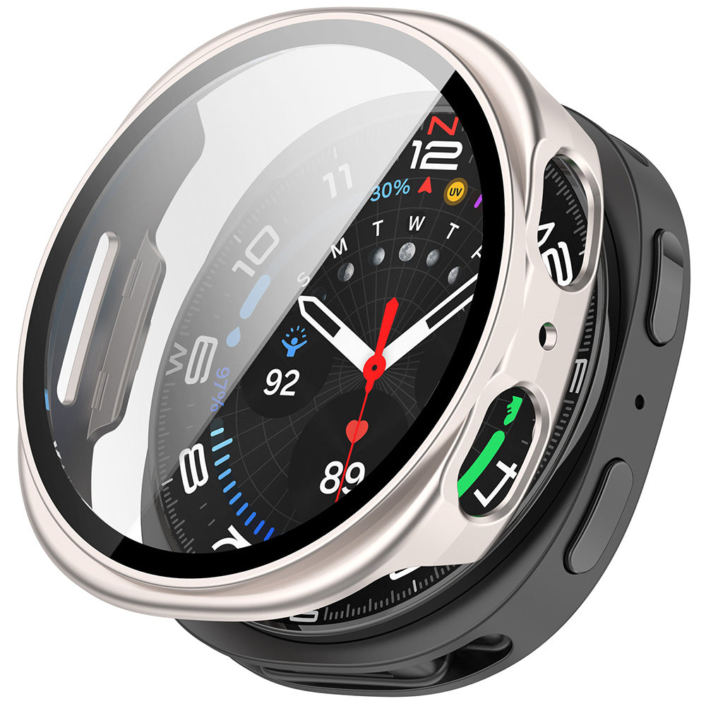 Futrola Techsuit Defense360 Pro za Samsung Galaxy Watch9 / Watch8 40mm, Srebrna Biserno