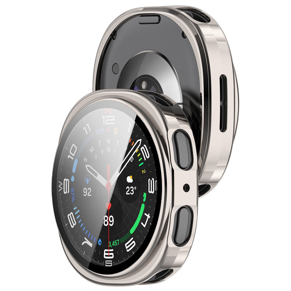 Futrola Techsuit Defense360 Pro za Samsung Galaxy Watch9 / Watch8 40mm, Srebrna Biserno