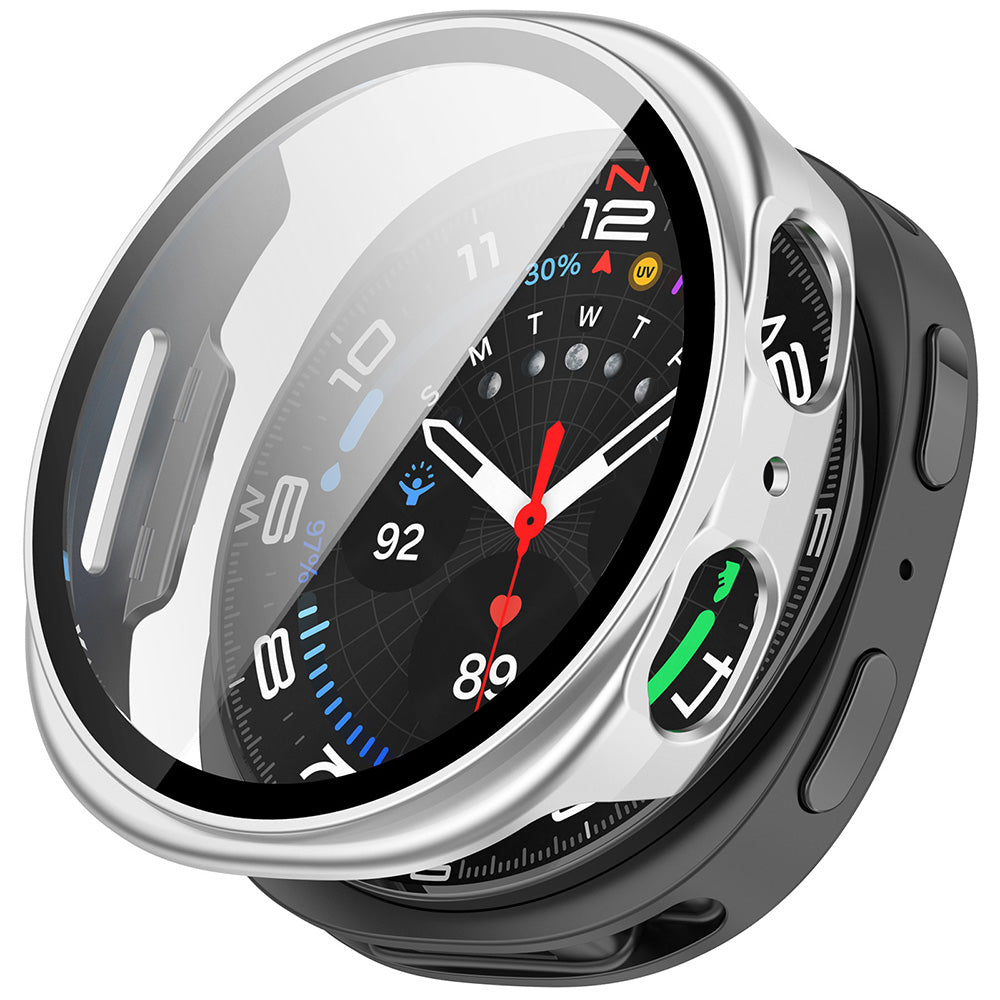 Futrola Techsuit Defense360 Pro za Samsung Galaxy Watch9 / Watch8 44mm, Srebrna