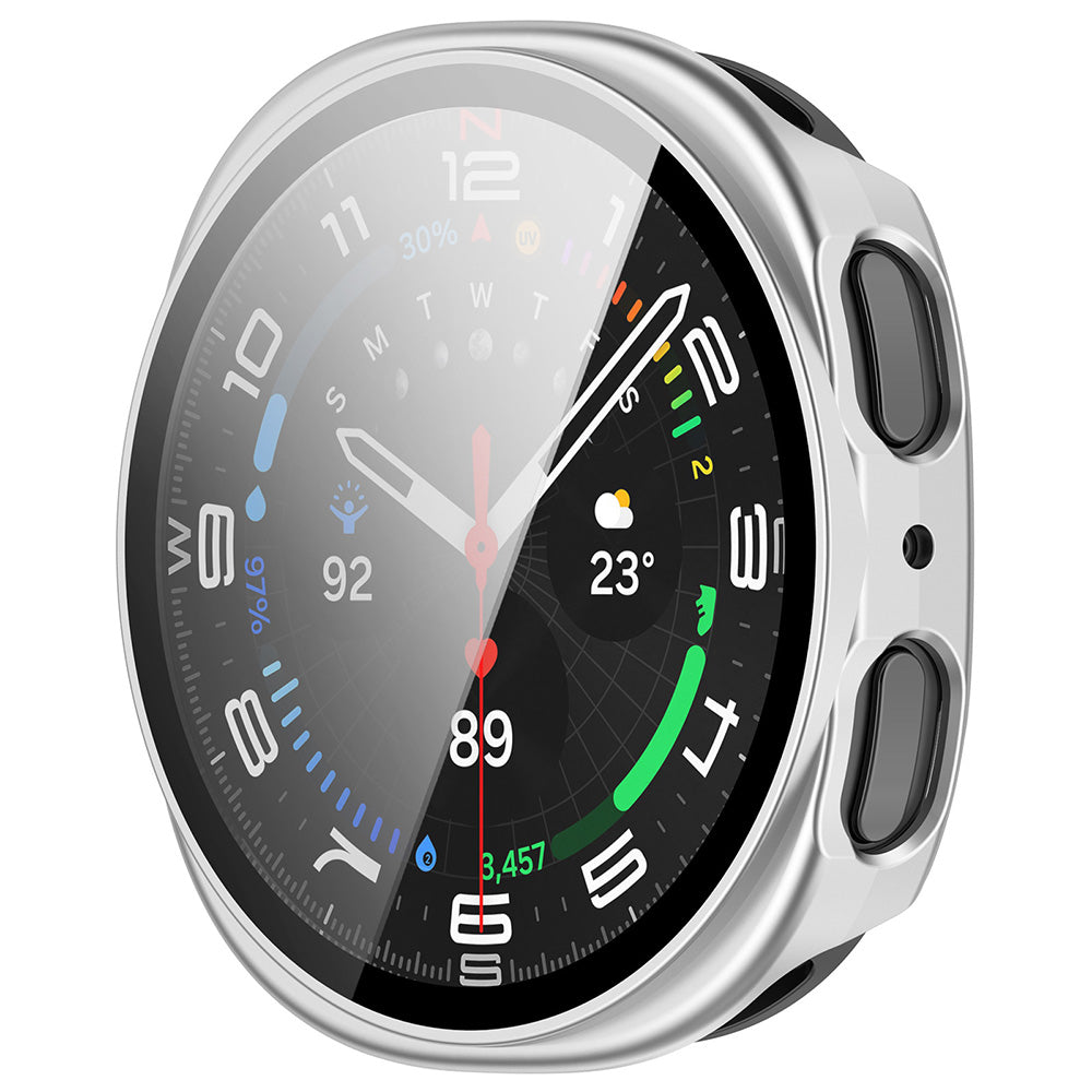 Futrola Techsuit Defense360 Pro za Samsung Galaxy Watch9 / Watch8 44mm, Srebrna
