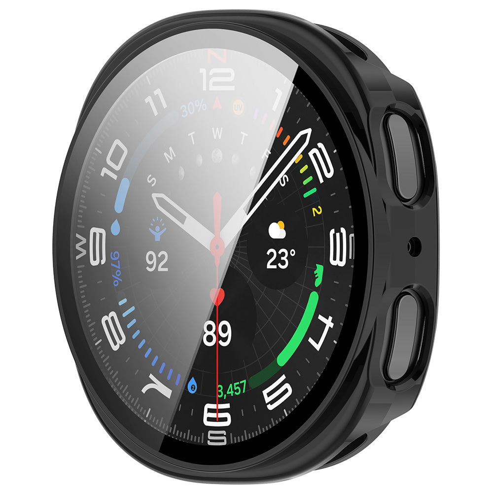 Techsuit Defense360 Pro futrola za Samsung Galaxy Watch9 / Watch8 44mm, Mat Crna