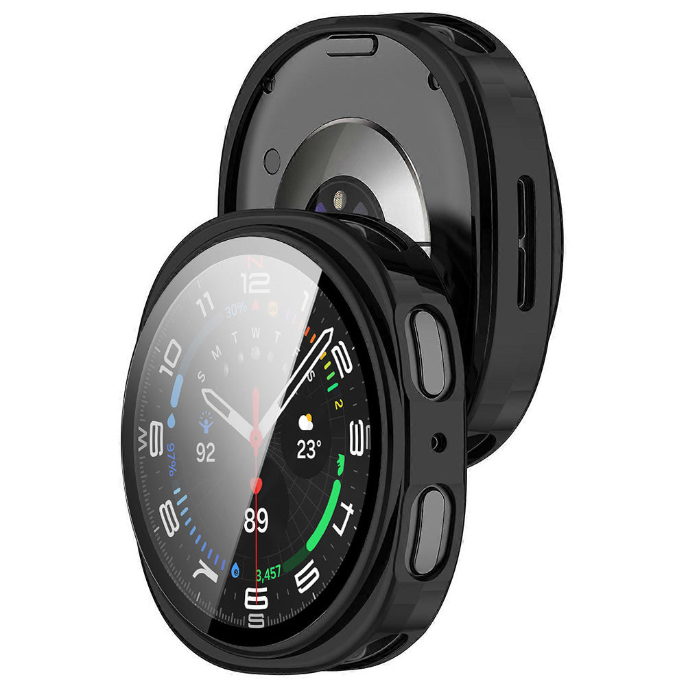 Techsuit Defense360 Pro futrola za Samsung Galaxy Watch9 / Watch8 44mm, Mat Crna