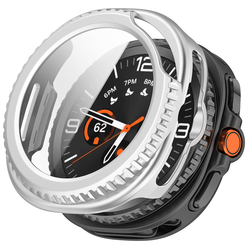 Futrola Techsuit Defense360 Pro za Samsung Galaxy Watch8 Classic, Srebrna