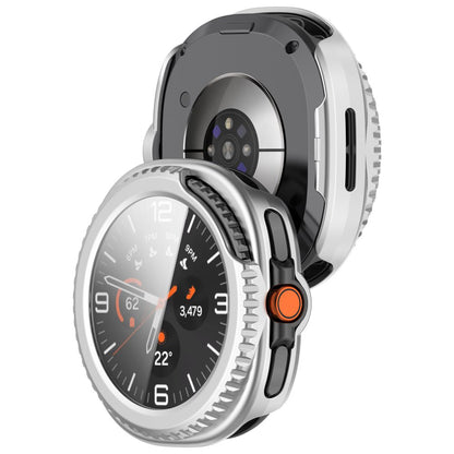 Futrola Techsuit Defense360 Pro za Samsung Galaxy Watch8 Classic, Srebrna