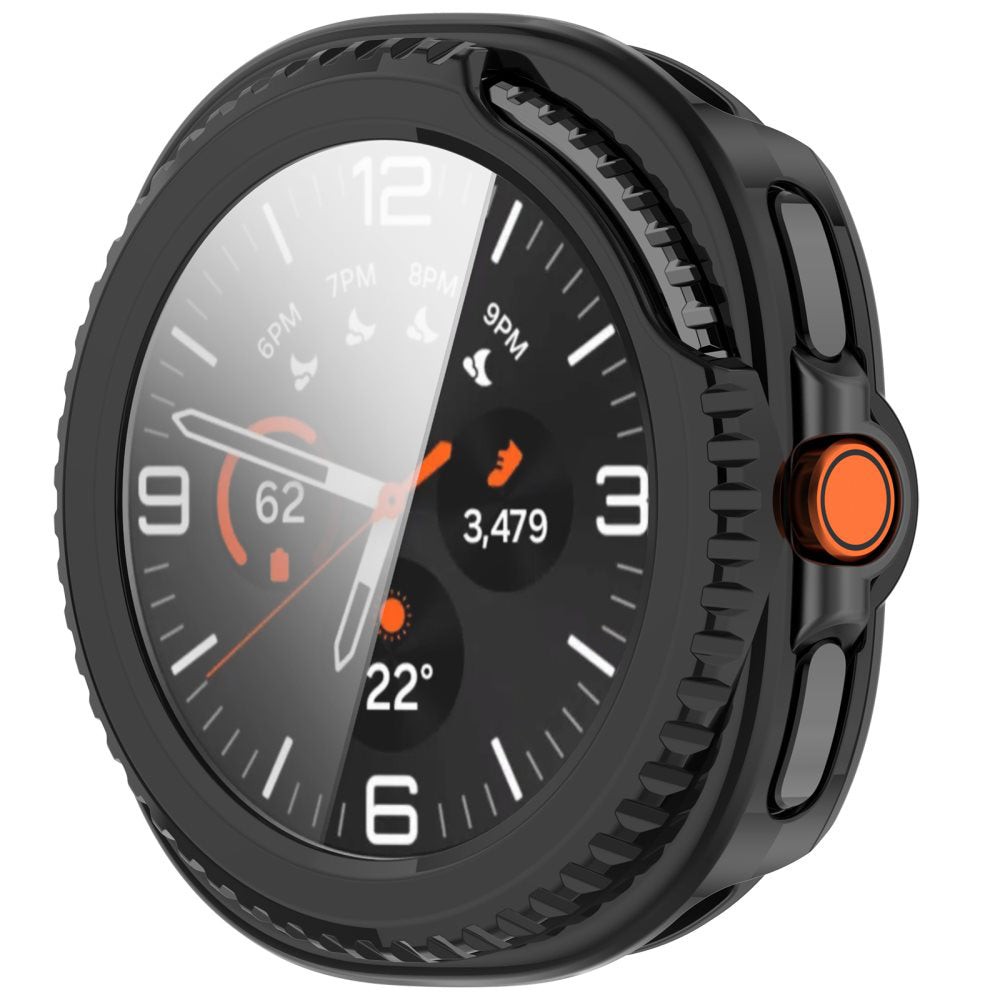 Futrola Techsuit Defense360 Pro za Samsung Galaxy Watch8 Classic, Crna
