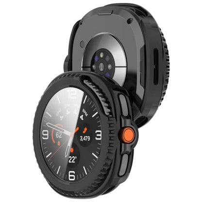 Techsuit Defense360 Pro futrola za Samsung Galaxy Watch8 Classic, Mat Crna