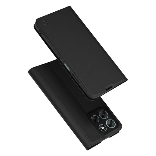 Futrola za Motorola Moto G56, Techsuit, Magskin Book, Crna