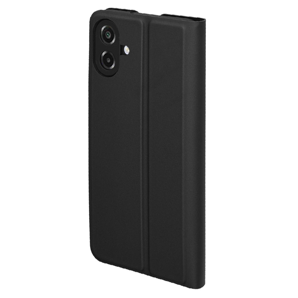 Futrola za Samsung Galaxy A07 4G A075, Techsuit, Magskin Book, Crna