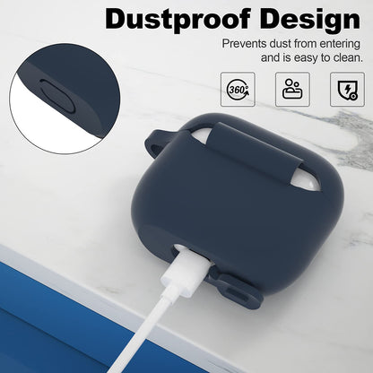 Techsuit silikonska futrola za Apple AirPods 3, tamnoplava