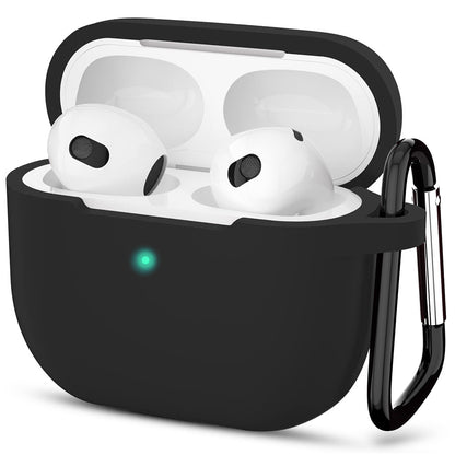 Futrola Techsuit Silicone za Apple AirPods 3, Crna