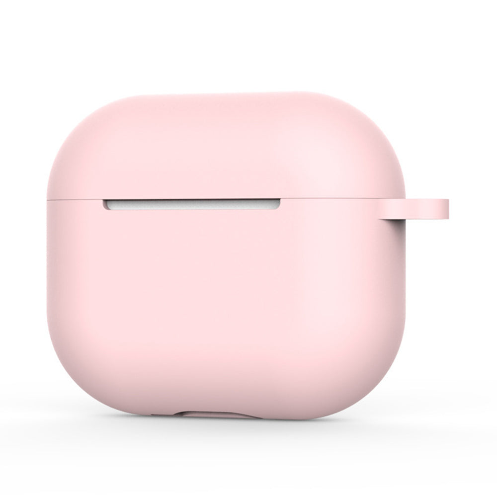 Techsuit silikonska futrola za Apple AirPods 4, svetlo roze