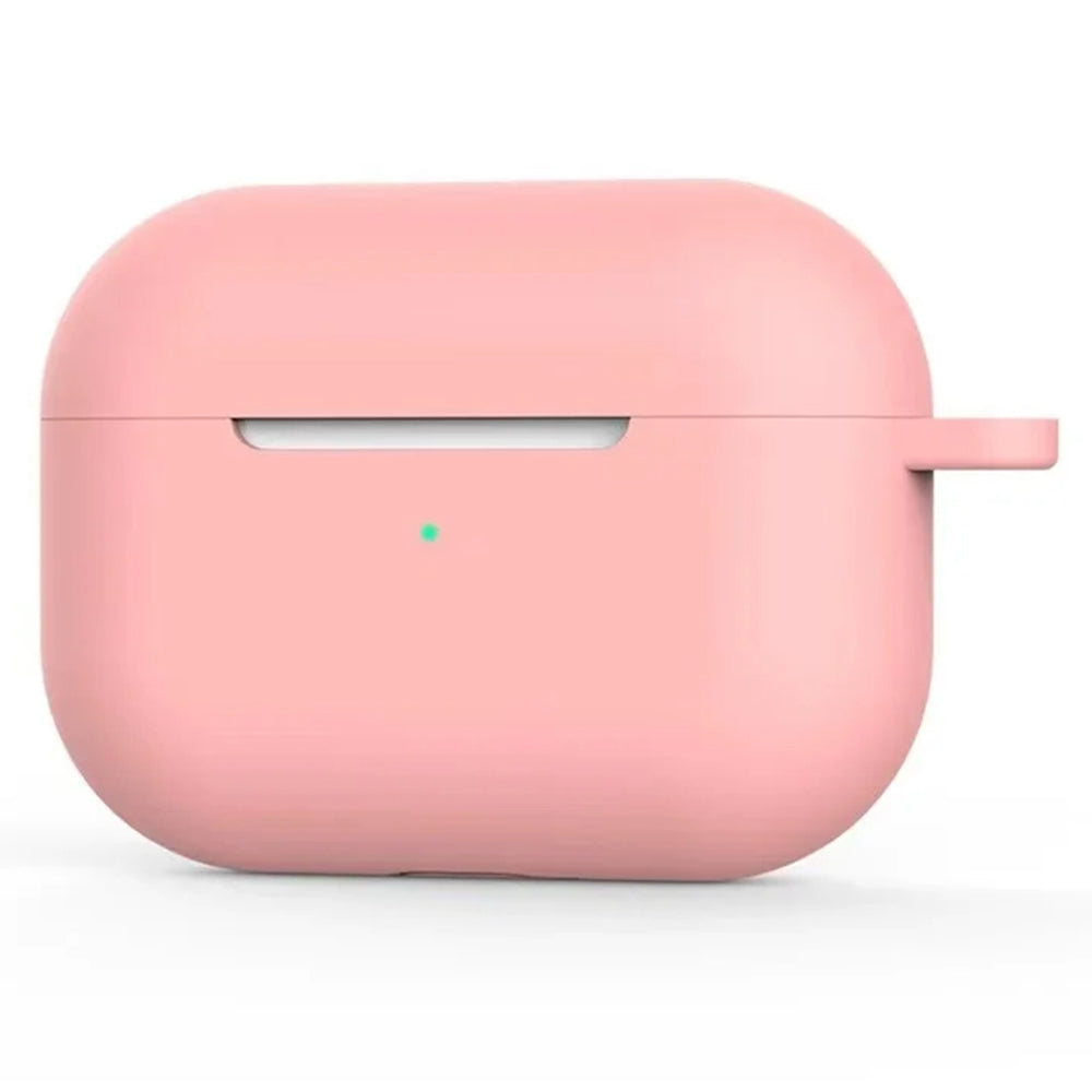 Techsuit silikonska futrola za Apple AirPods 4, Tamno Roze
