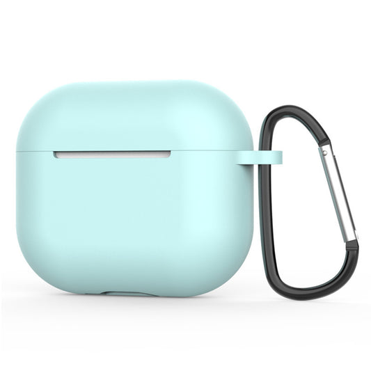 Techsuit silikonska futrola za Apple AirPods 4, svetlo tirkizna