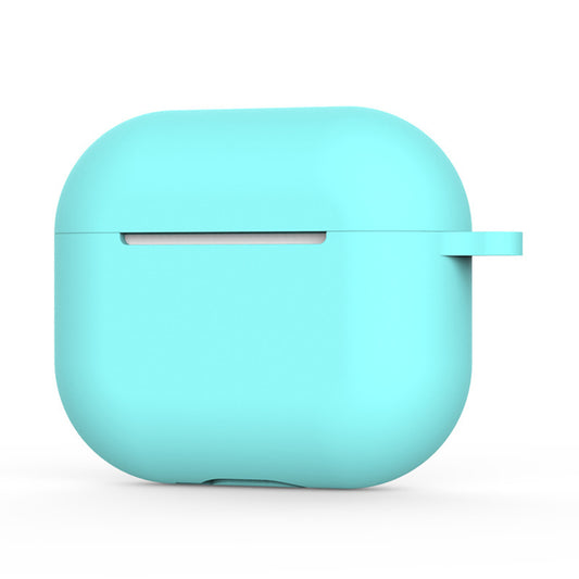 Techsuit silikonska futrola za Apple AirPods 4, Tamno tirkizna